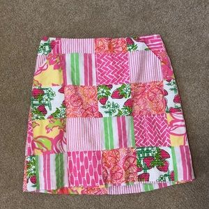 Lilly Pulitzer size 0 pink skirt